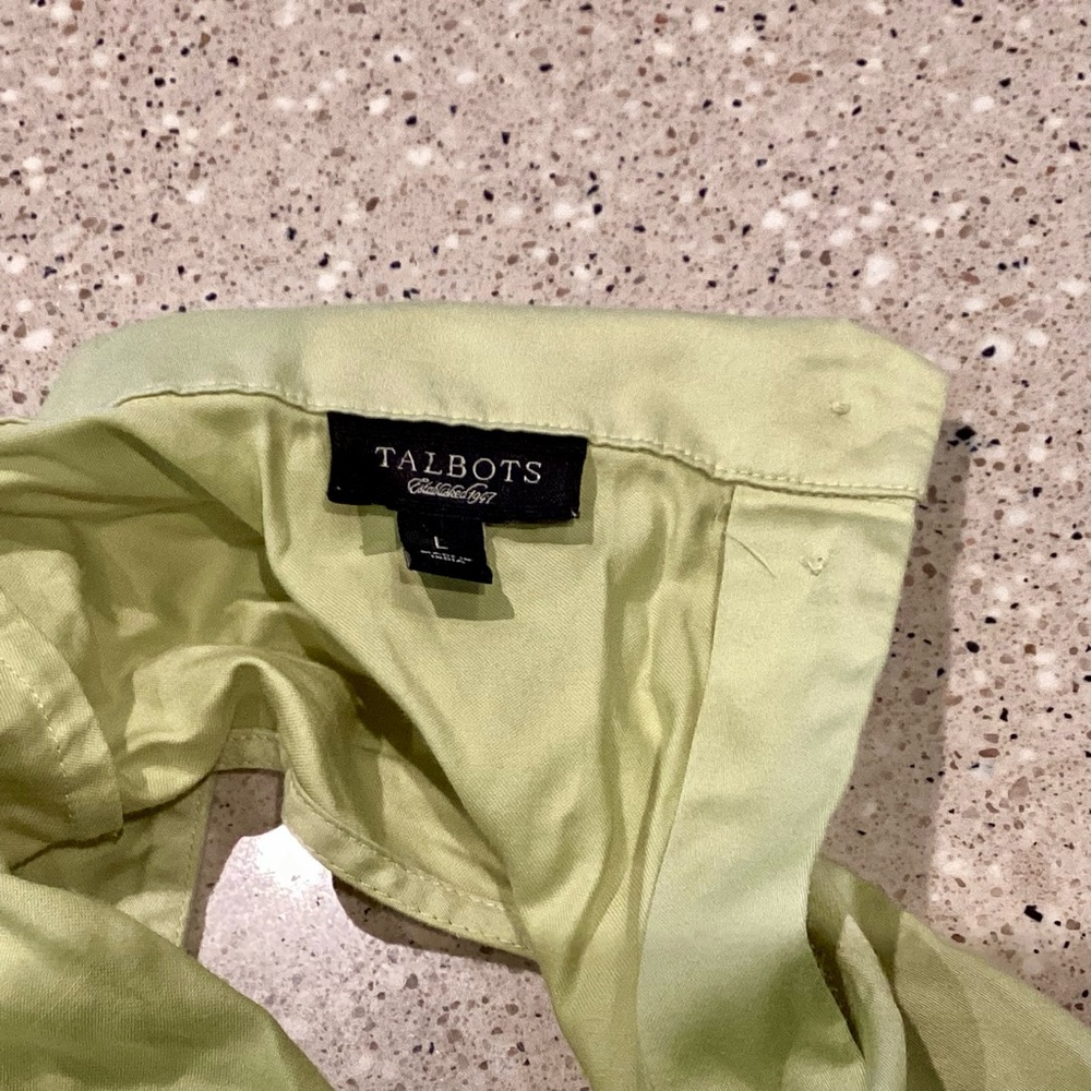 Talbots Sleeveless Button Down Top - image 5